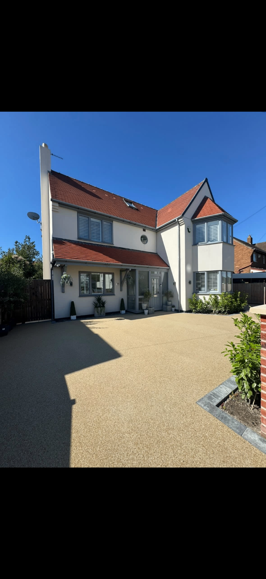 Resin bound driveway installed by Coastal Driveways & Patios